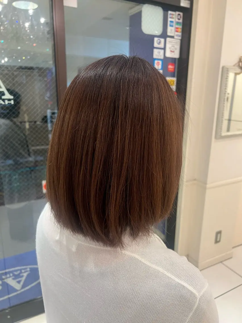 ミディアム カラー 💎ハイトーン/ レイヤー💎千田りえのヘアスタイル