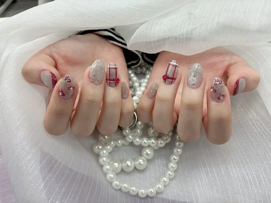 ネイル ハンドネイル 🩵Minmin nail salonのネイルデザイン