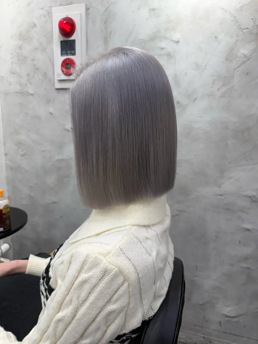 ショート カラー ヘアカラー トリートメント ハイトーン/ブリーチ MAYURI🌺横浜のヘアスタイル