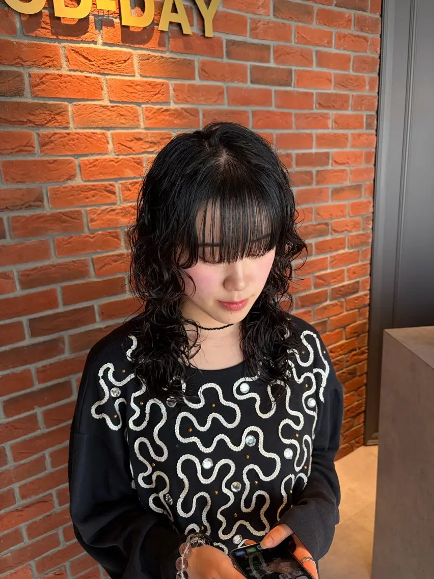 パーマ 武本 佑衣のヘアスタイル