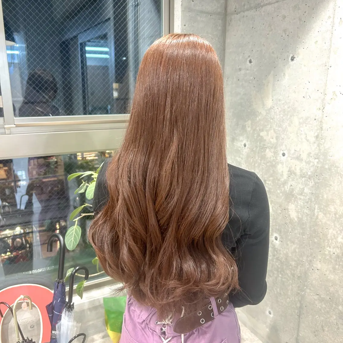 【新規限定メニュー🫧】透明感トーンアップブリーチなしダブルカラー＋内部補修TRの写真