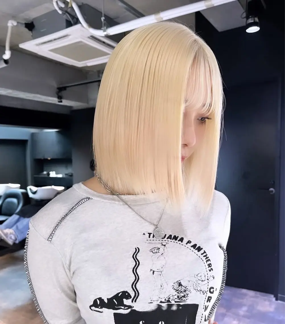 ロング カラー ヘアカラー ミルクティー /asumi♡のヘアスタイル