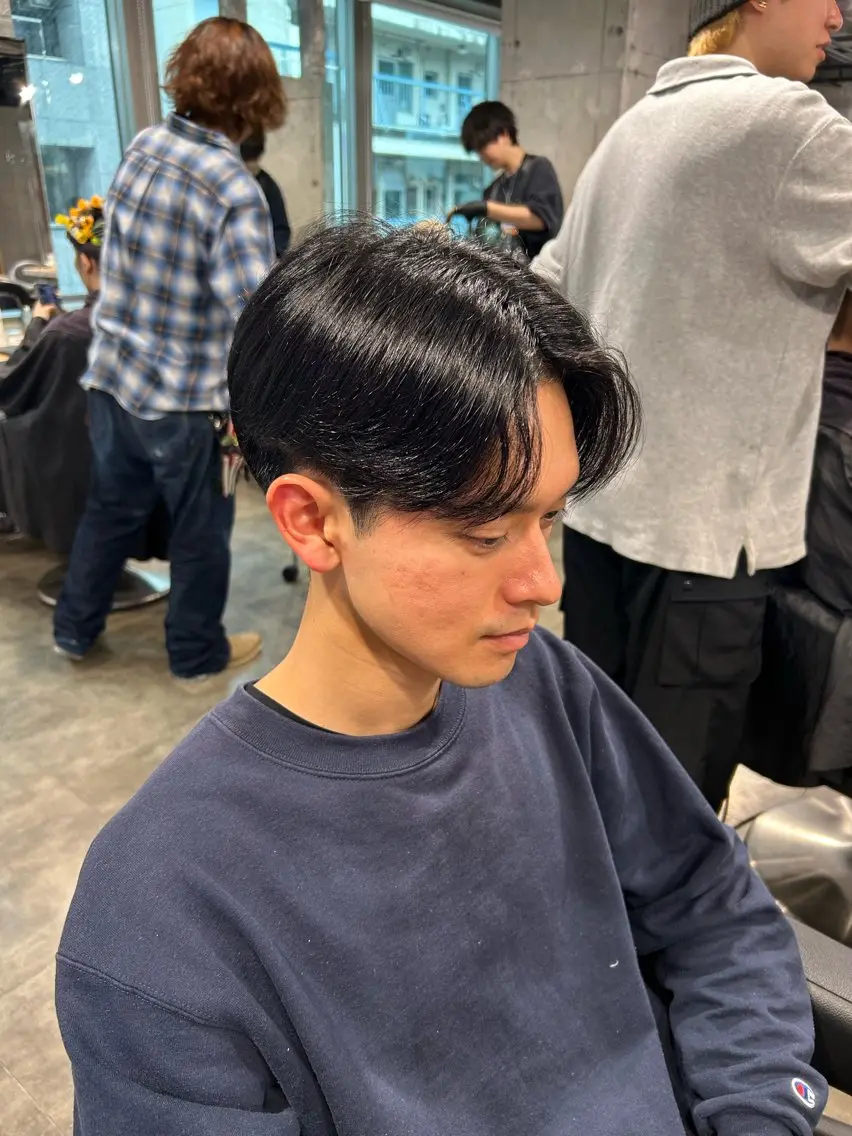 メンズ メンズパーマ カット パーマ メンズ特化美容師 💠チナツのヘアスタイル