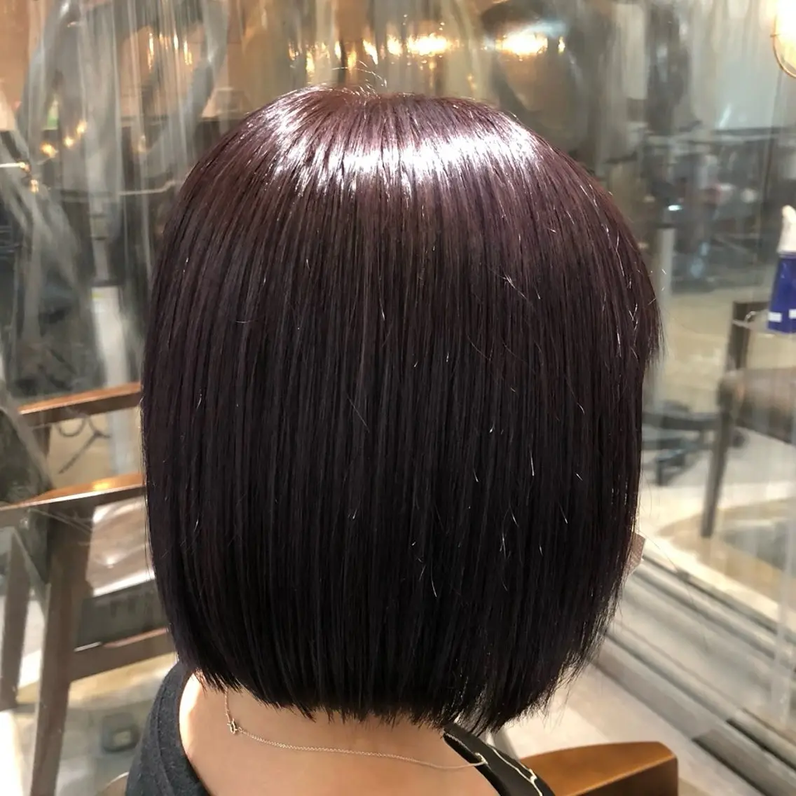 ミディアム カラー ヘアアレンジ fifth 石川 凪のヘアスタイル