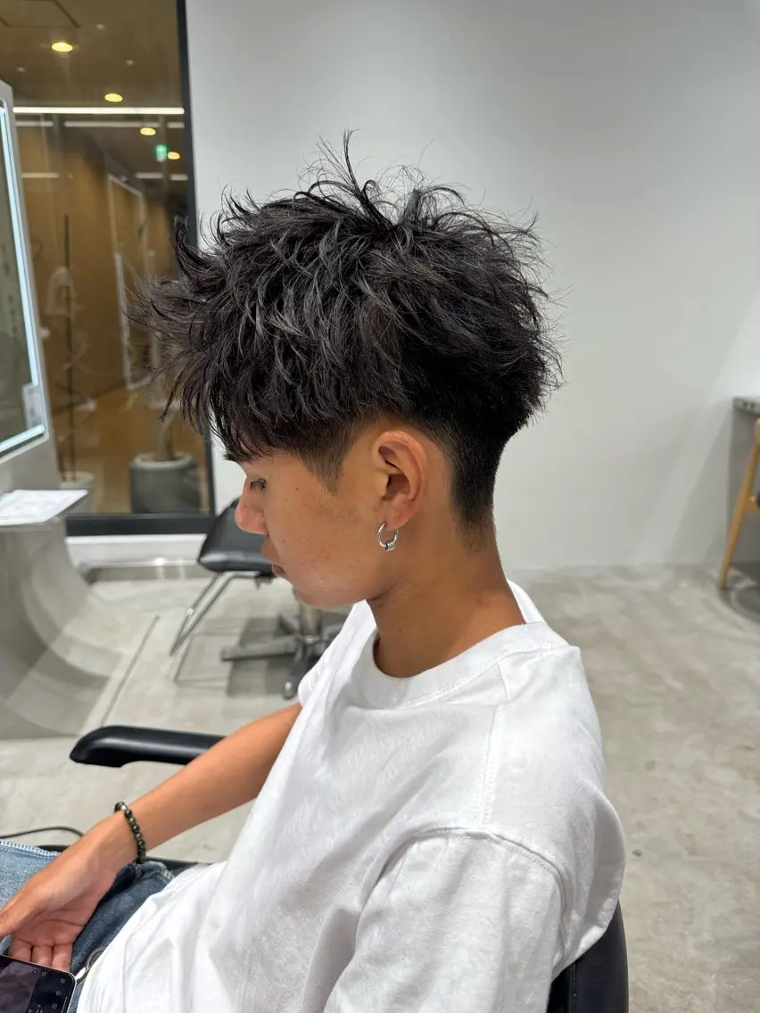 ショート パーマ ツイストスパイラルパーマ ボブ スパイラルパーマ byfifth 天神 🌀moromiのヘアスタイル