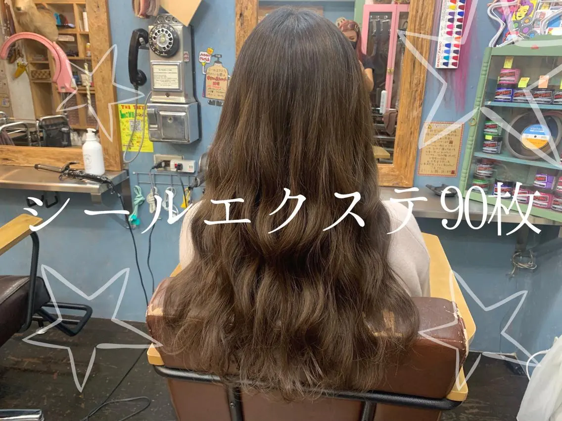 ロング シールエクステ エクステ カラーモデル募集ෆ‪ ＳＡＥのヘアスタイル
