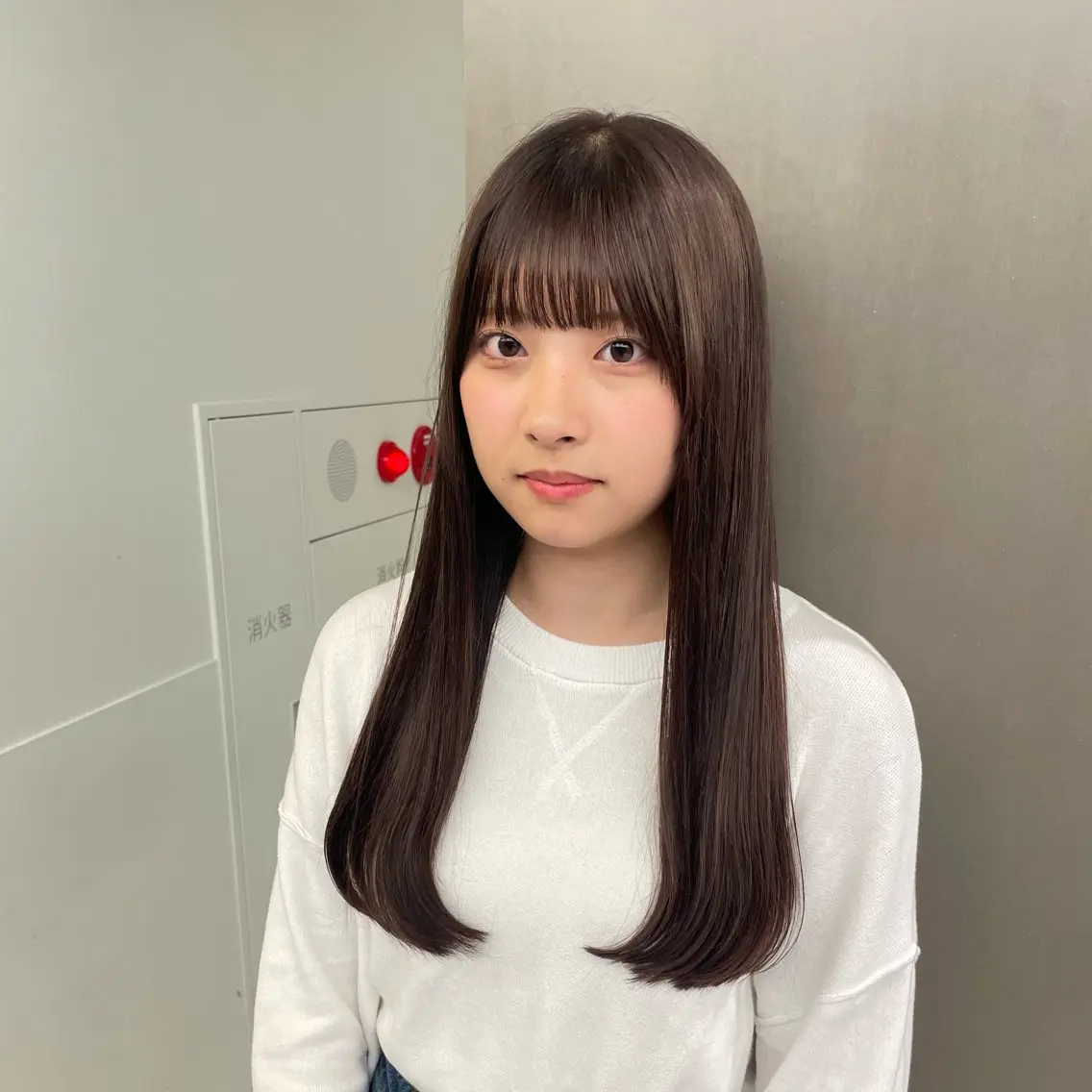 ロング カラー ベージュカラー ブリーチ 透明感カラー ダブルカラー カット 髪質改善カラー/ボブ 🌻Mutsumiのヘアスタイル
