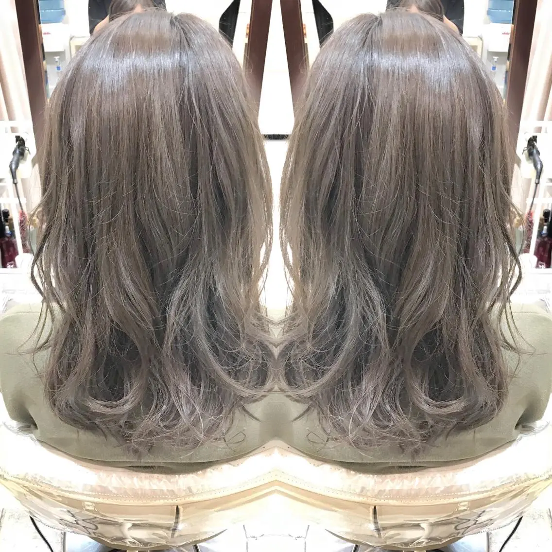 カラー ヘアカラー トリートメント 島袋 ナオユキのヘアスタイル