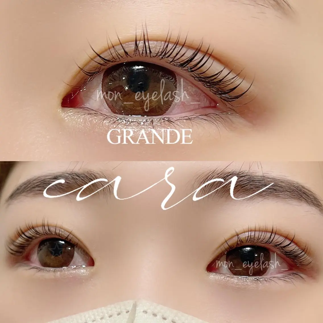 マツエク・マツパ アイブロウ マツパ GRANDEcara 栄　Miki🍀のマツエク・マツパデザイン