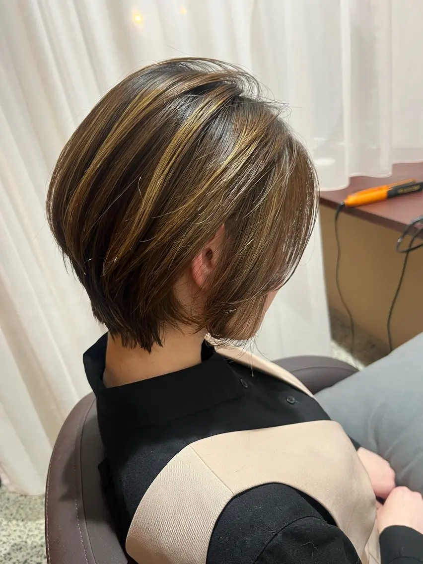 似合わせカットの写真