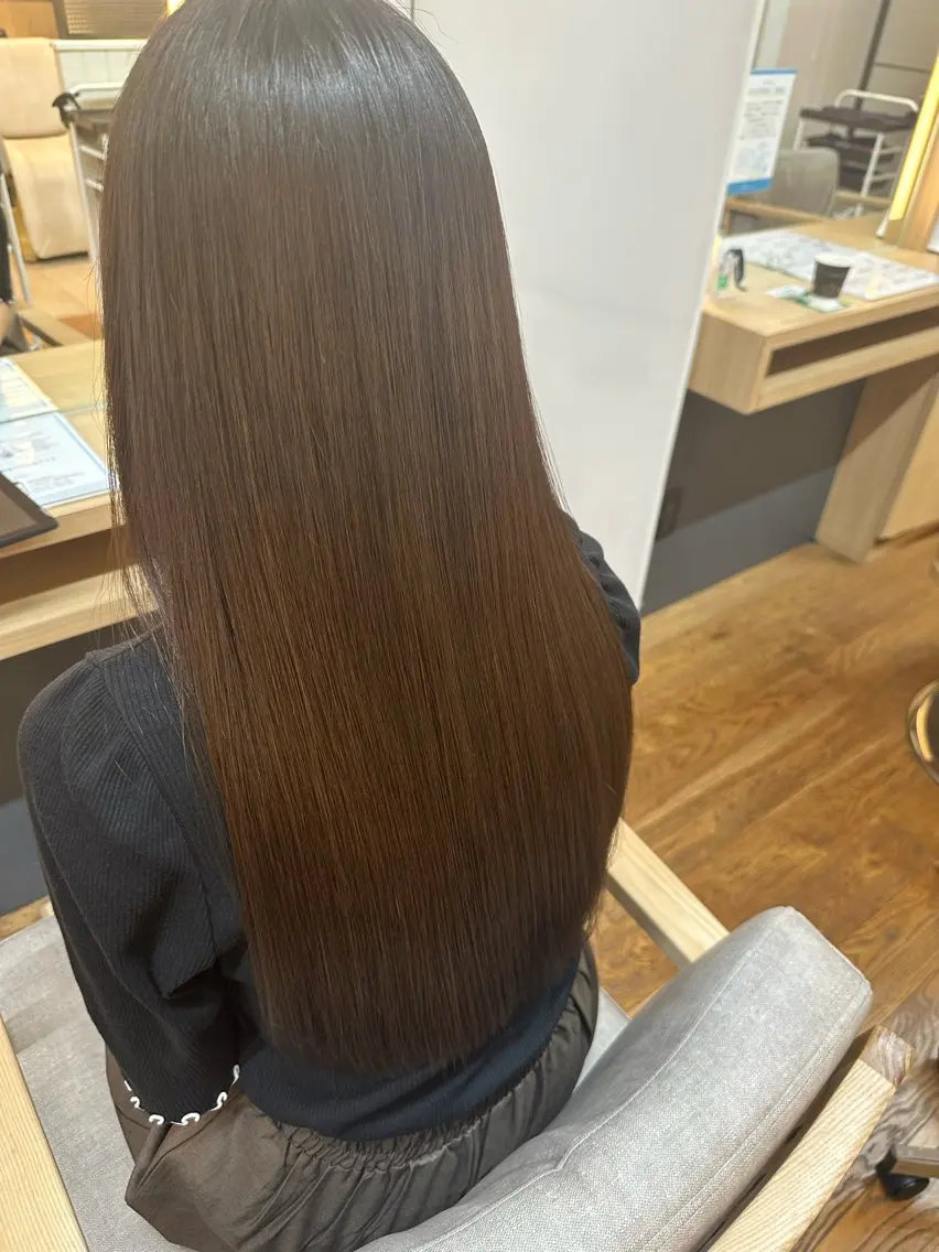ロング カラー カット トリートメント テクニカルディレクタ ー葛西凌大のヘアスタイル