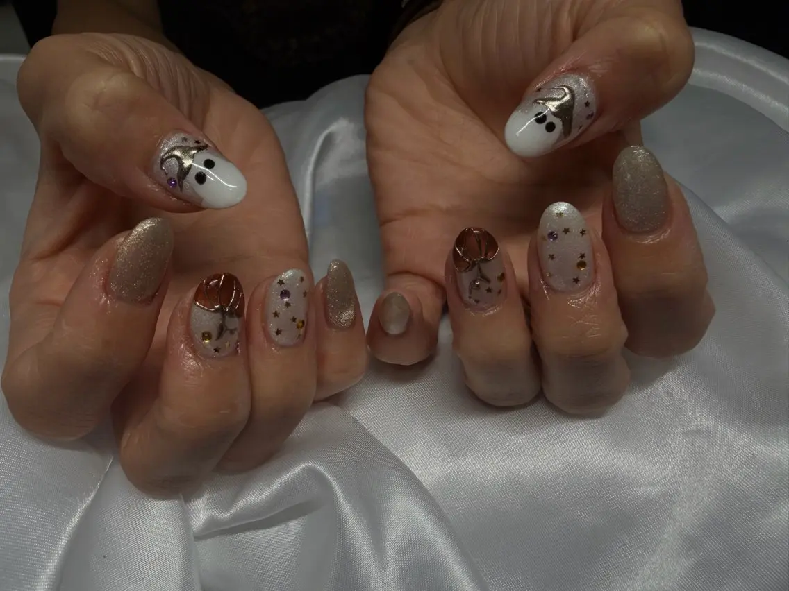 ネイル ハンドネイル 。*✧⛓️ mayu⛓️✧︎*。のネイルデザイン