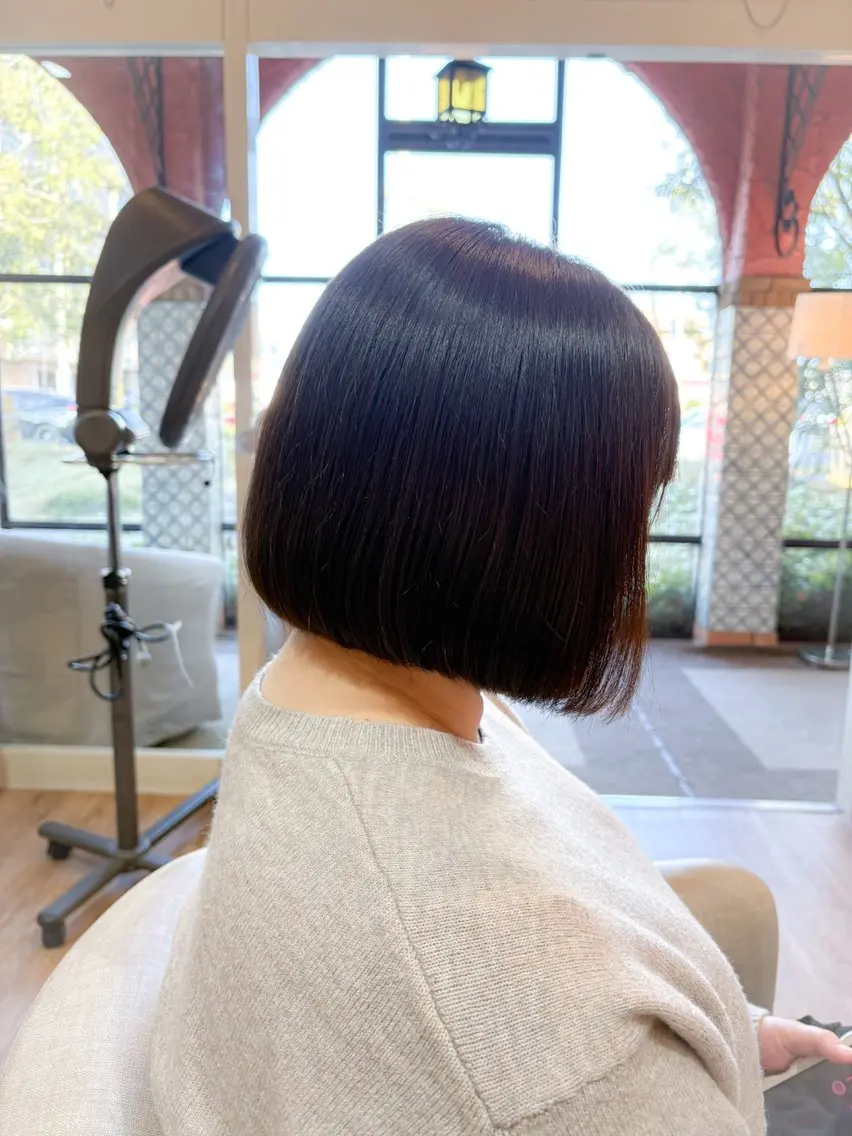 ショート ボブ 石平 暖のヘアスタイル