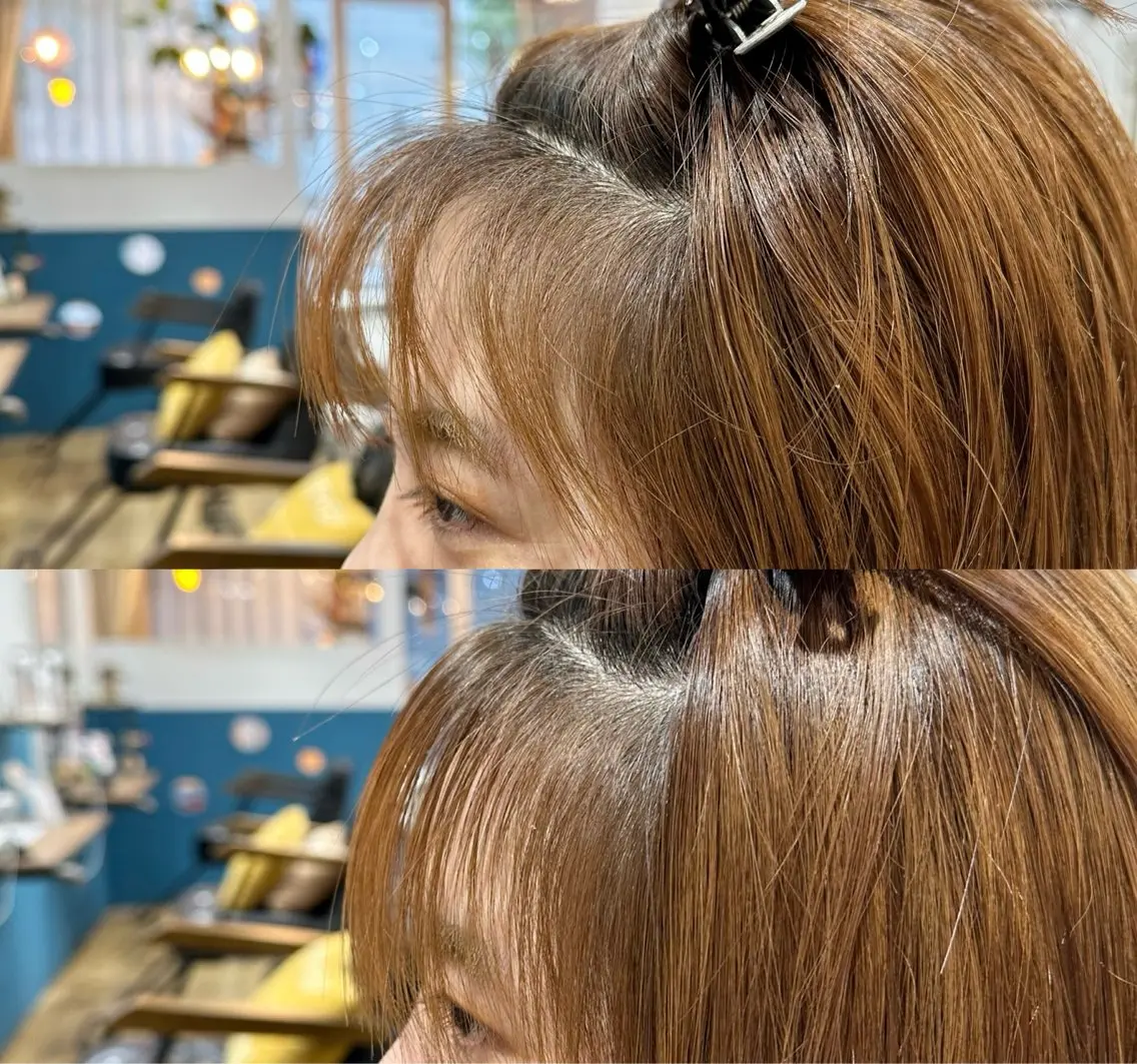 ✨クロスパーマ＋前髪カット✨の写真