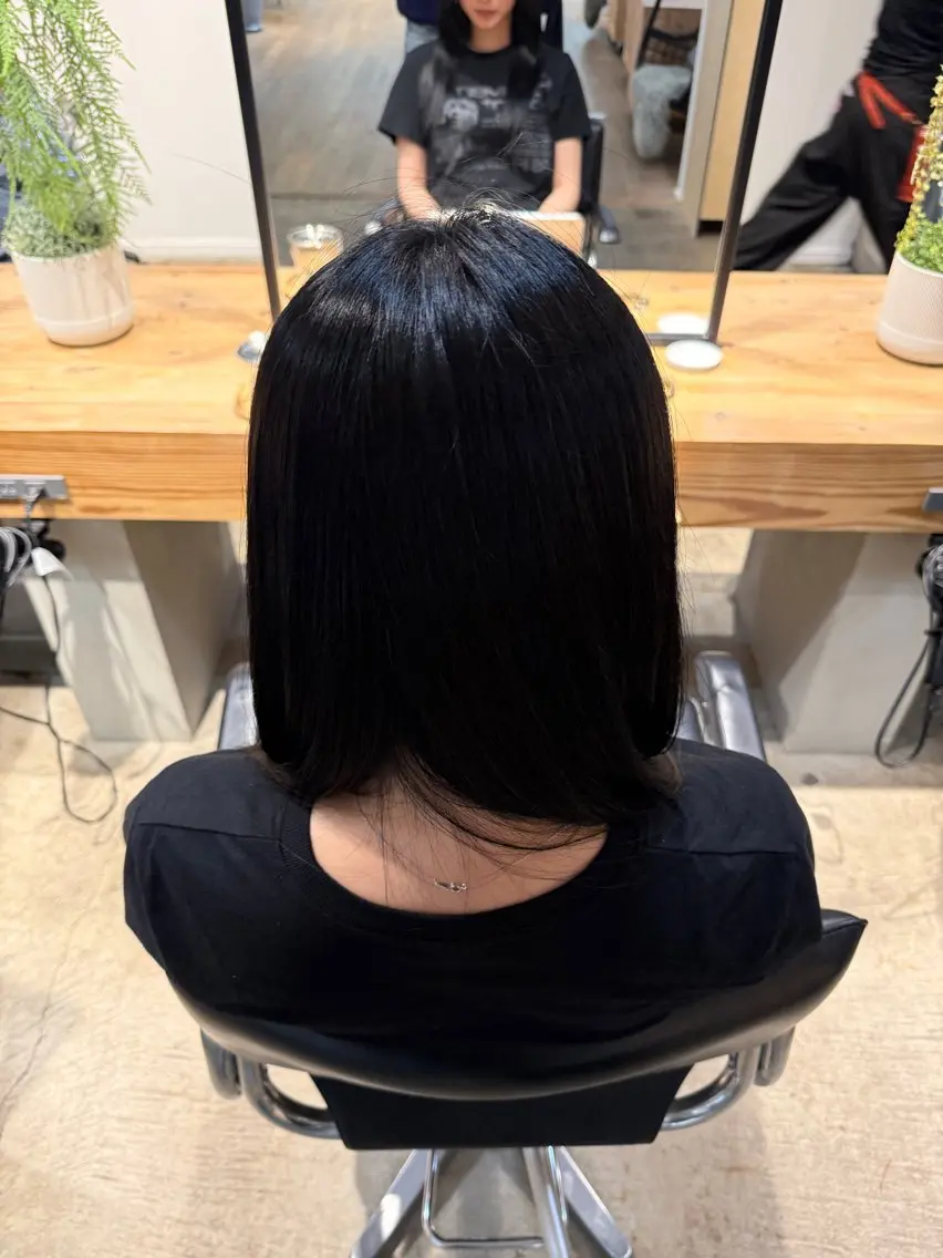 カラー 西村 颯世のヘアスタイル