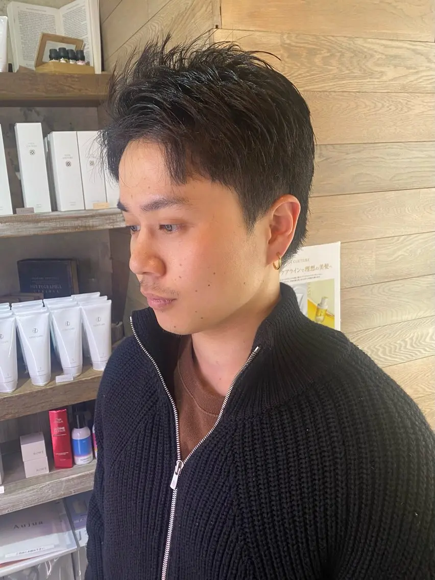 ショート ショートヘア 千壽 ちよのヘアスタイル