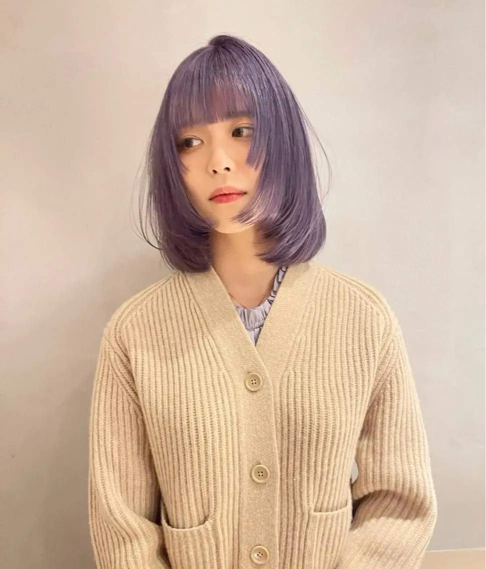 カラー airi໒꒱·゚ /デザインカラーのヘアスタイル