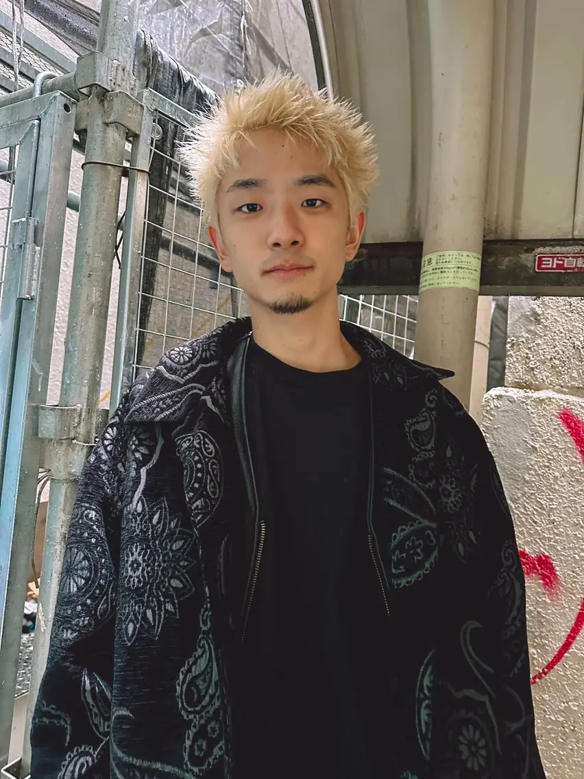 ショート メンズ メンズブリーチ BLANCO nao.のヘアスタイル