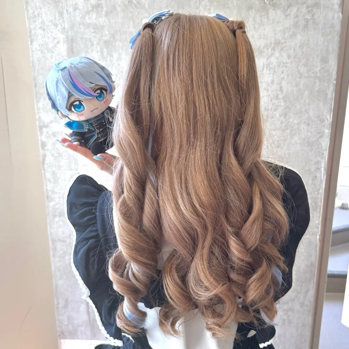 ロング ヘアアレンジ ヘアセット ヘアメ🎀推しカラー 🥣横浜/しほ🧸のヘアスタイル
