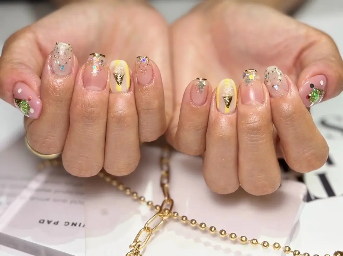 ネイル ハンドネイル Mnailsalon フィルイン対応サロンのネイルデザイン