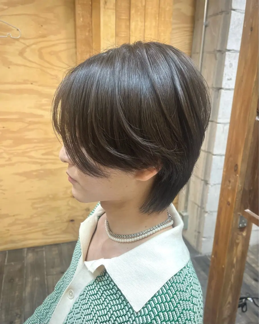 ショート メンズ ヘアセット HAMAMOTO MADOKAのヘアスタイル