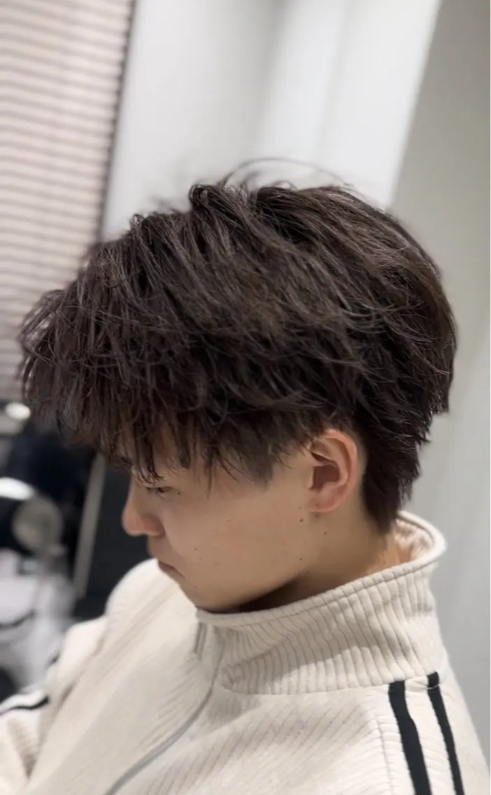 カラー メンズ カット ヘアカラー トリートメント メンズ縮毛矯正 /町田/木村悠月のヘアスタイル