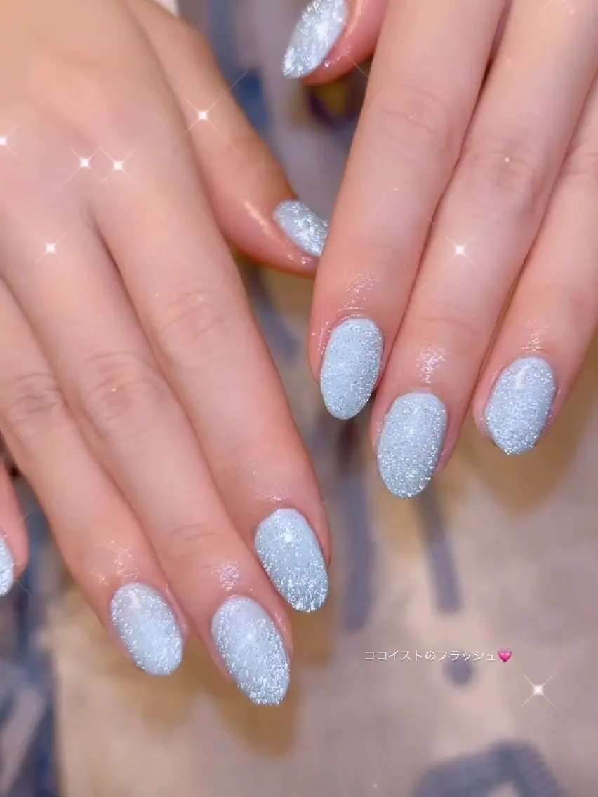 ネイル 長さ出し ジェルネイル 韓国ネイル マグネットネイル ニュアンスネイル I LOVE ME NAIL.｡.:*♡のネイルデザイン
