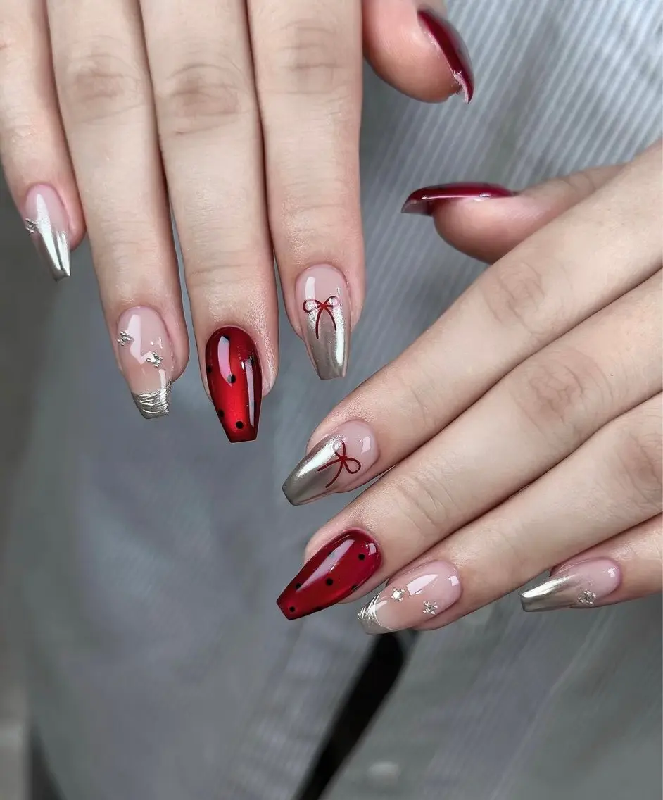 ミディアム 韓国風ヘア ハンドネイル Aila Nail HanChanのネイルデザイン