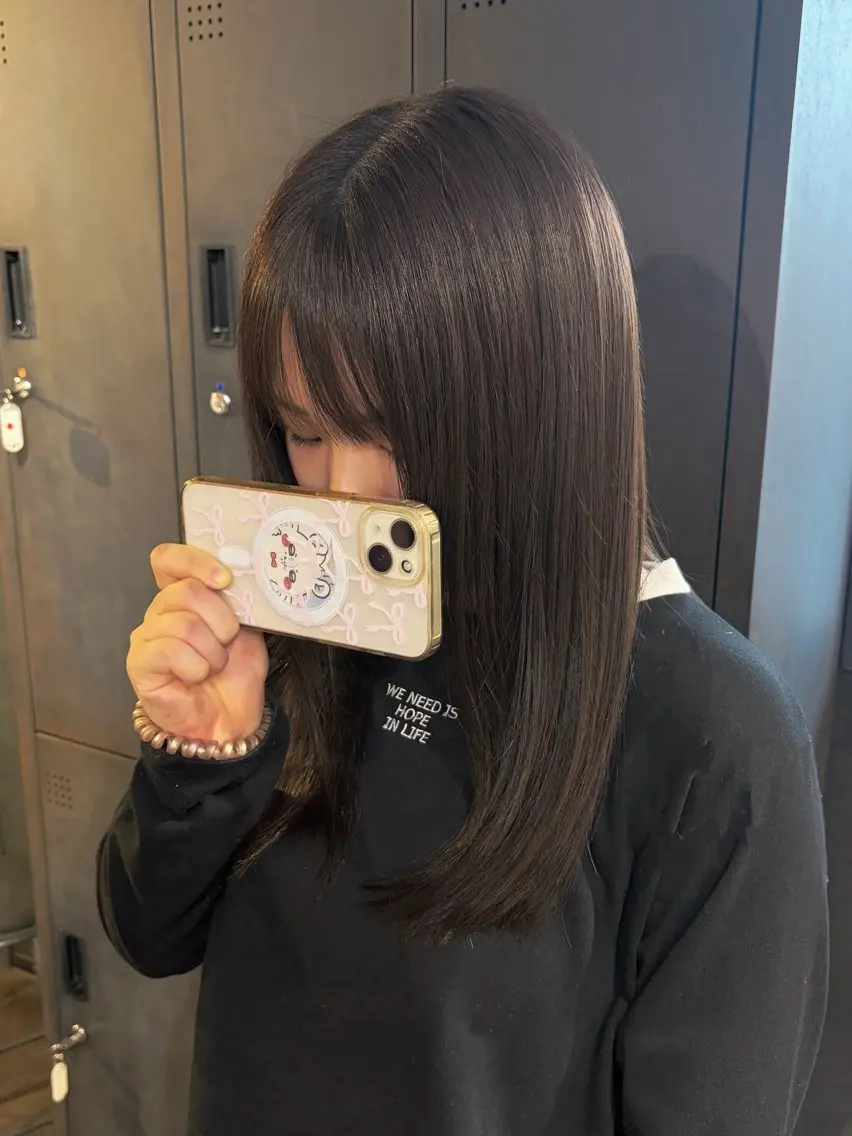 ロング 三木優花🫧 大人可愛い製造機🫧のヘアスタイル