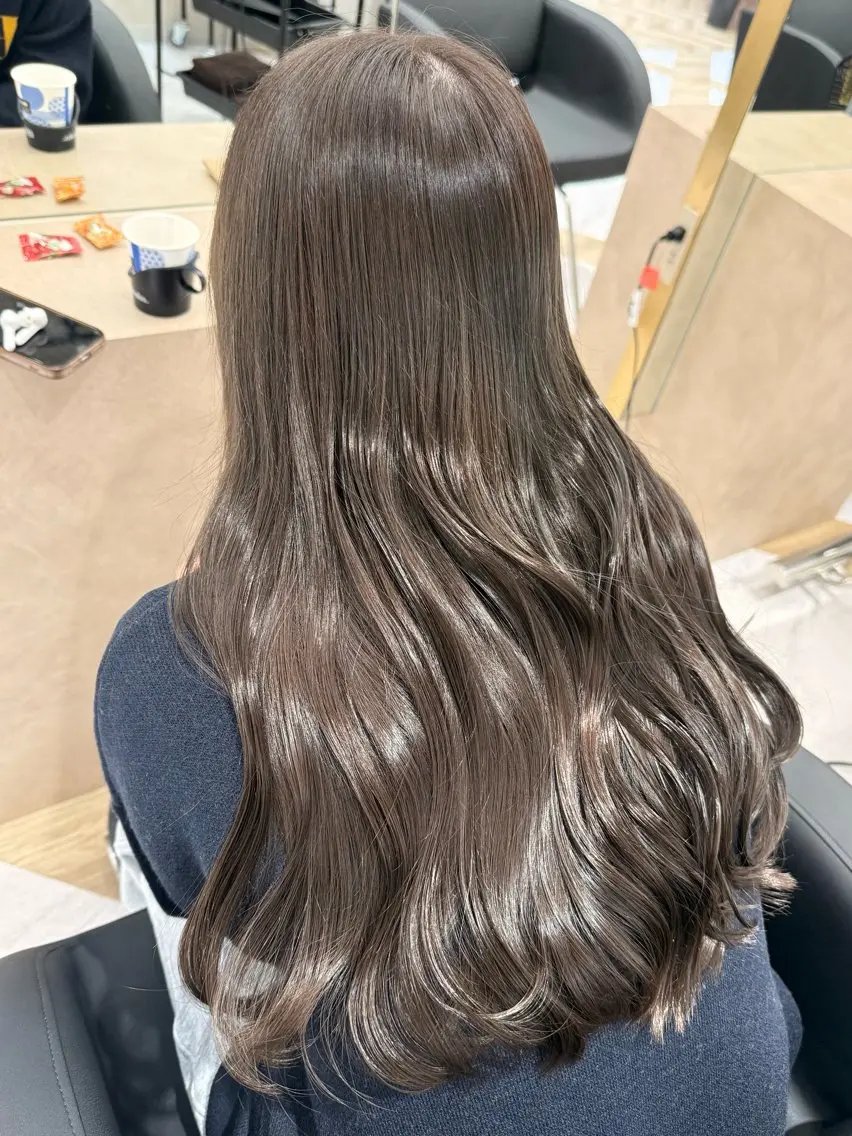 ロング カット ヘアカラー EIGHT／ natsukiのヘアスタイル