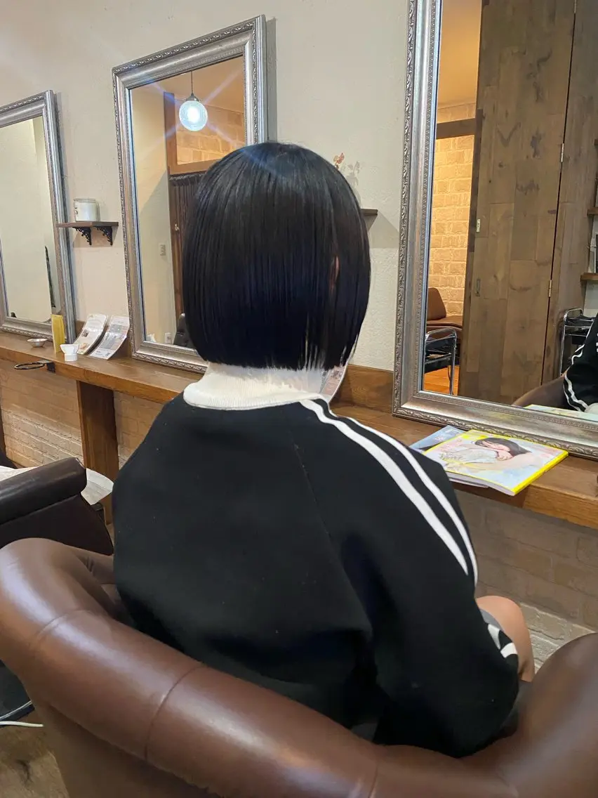ショート 肥田 夕蘭のヘアスタイル