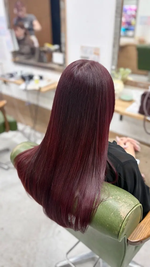 ロング ヘアカラー トリートメント MAI 🎀のヘアスタイル
