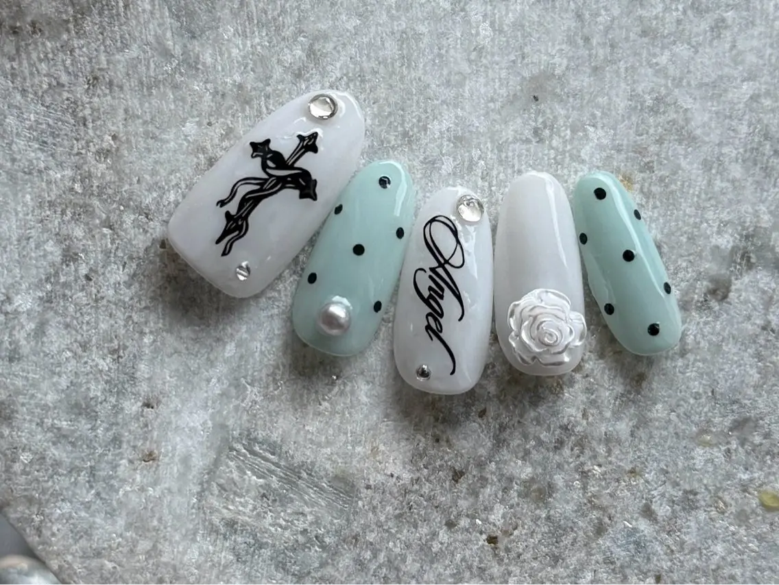 ネイル ハンドネイル 💎【IRY】💎 Tsukiのネイルデザイン