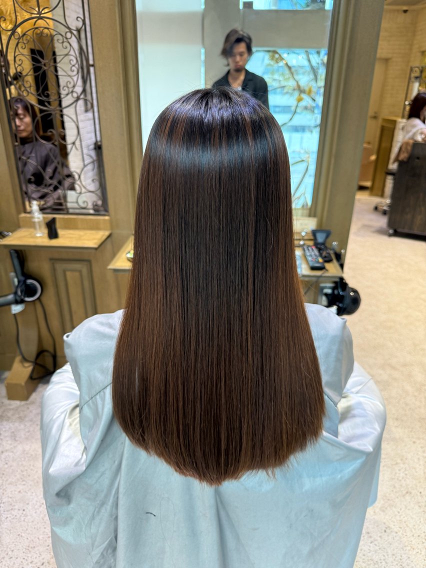 ミディアム ✨美髪矯正✨ 横田晃希のヘアスタイル