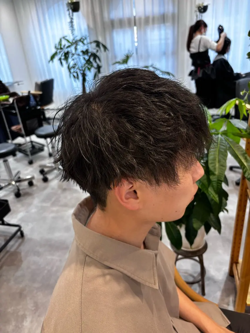 メンズ 由良 龍也のヘアスタイル