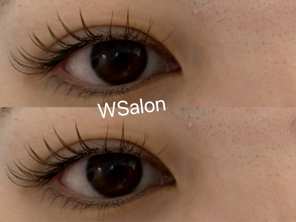 マツエク・マツパ 付け放題 バインドロック カラーマツエク フラットラッシュ 韓国風マツエク W Salon アイラッシュのマツエク・マツパデザイン