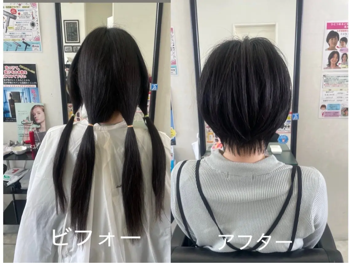 ショート 🎈安藤 光寿🎈のヘアスタイル