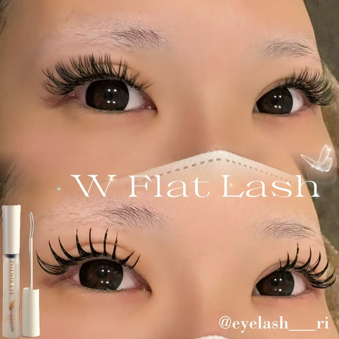 マツエク・マツパ 束感まつ毛 eyelash Lily Rinaのマツエク・マツパデザイン
