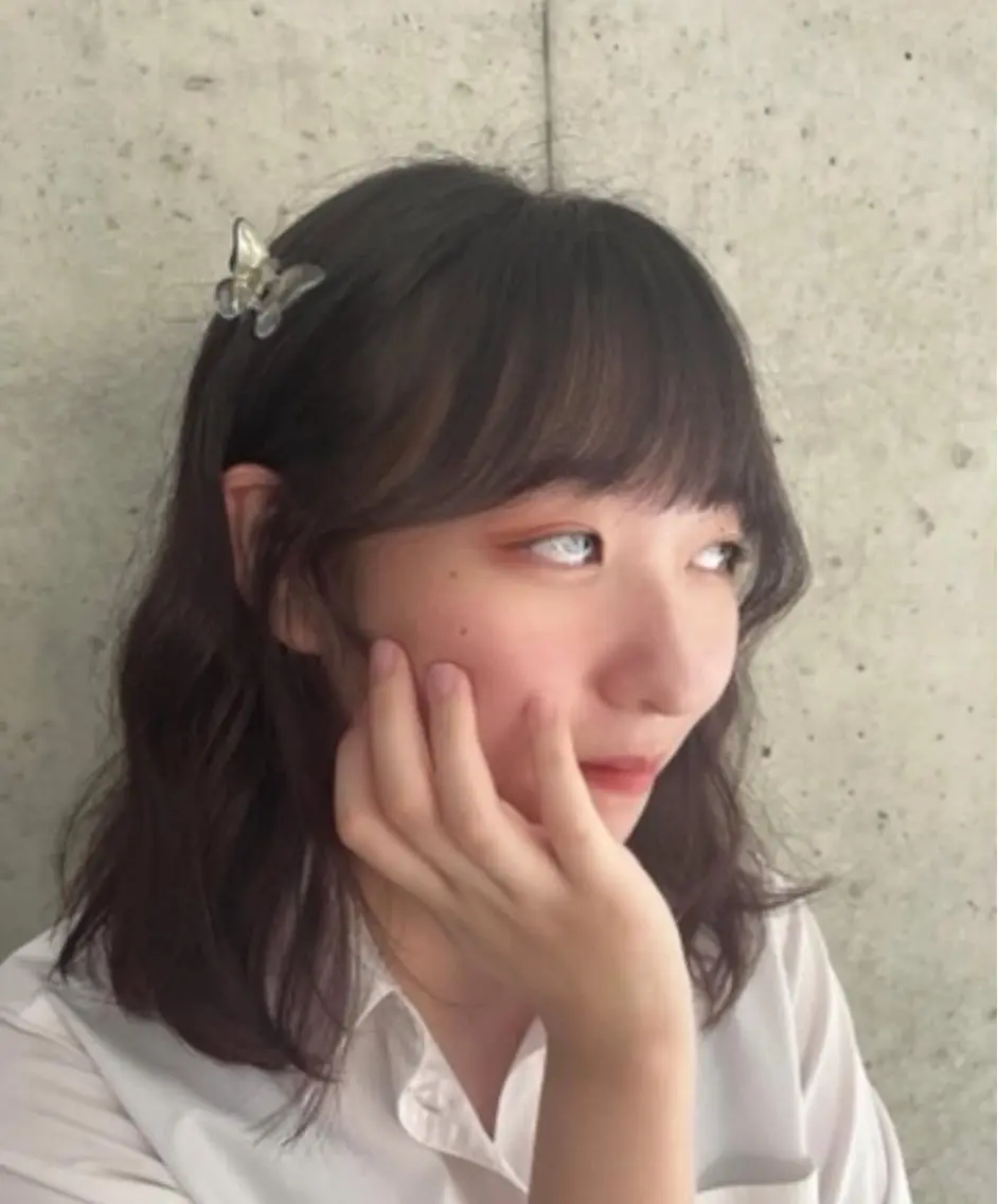 ミディアム カラー ヘアアレンジ 🎀モデル募集中 ／nacha🎀のヘアスタイル