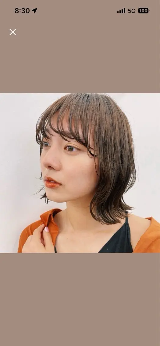 ショート ボブレイヤー ボブ くびれヘア レイヤーカット ヘアセット/透明感 カラー/MIHO♡のヘアスタイル