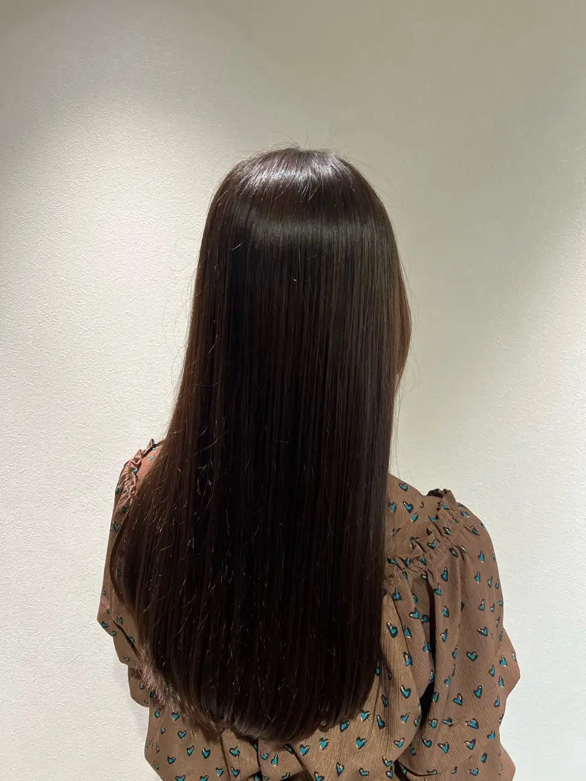 ロング ヘアカラー トリートメント 品のある垢抜けヘア 特化🫧空　龍之介のヘアスタイル