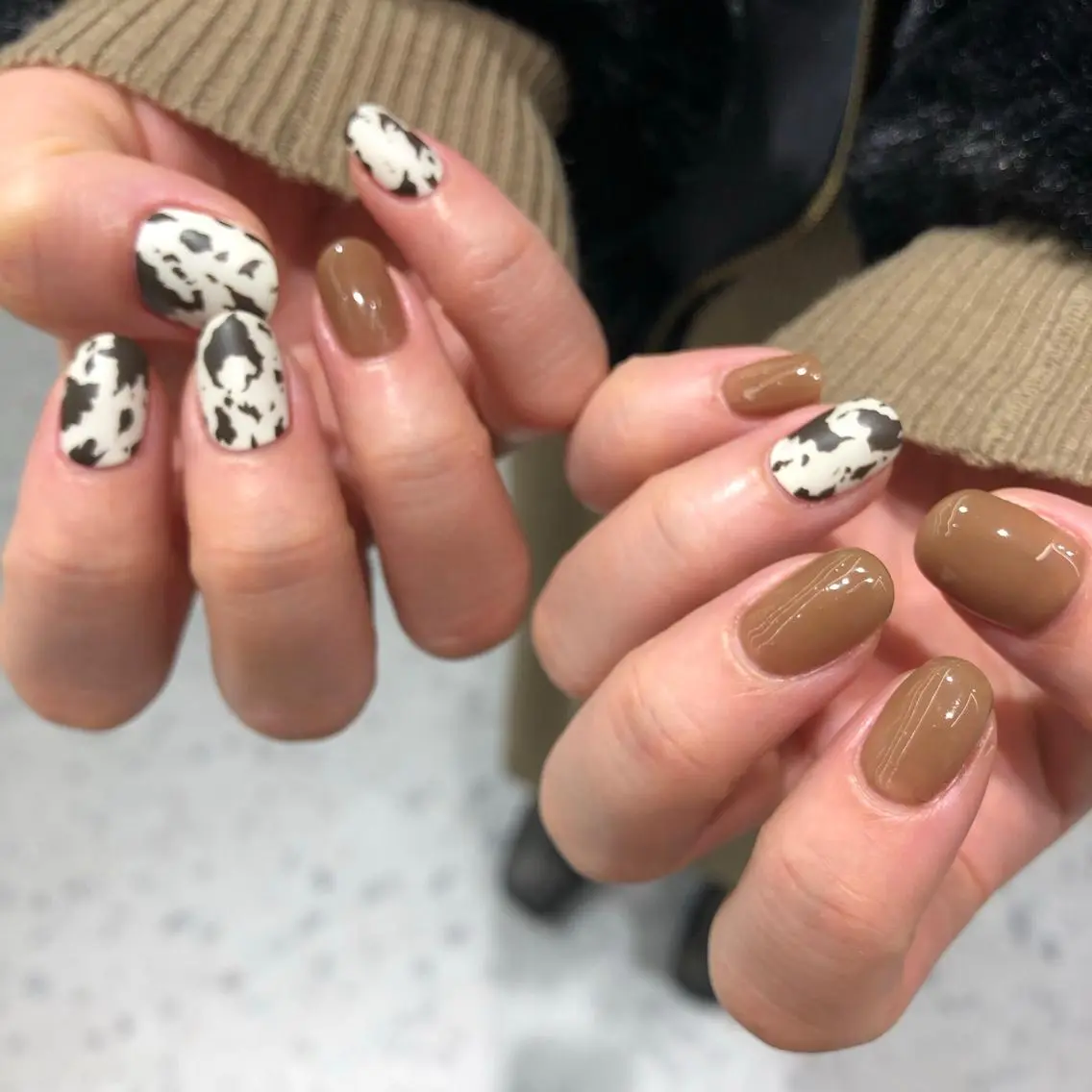 ネイル ハンドネイル 🧁🥕 asukaのネイルデザイン
