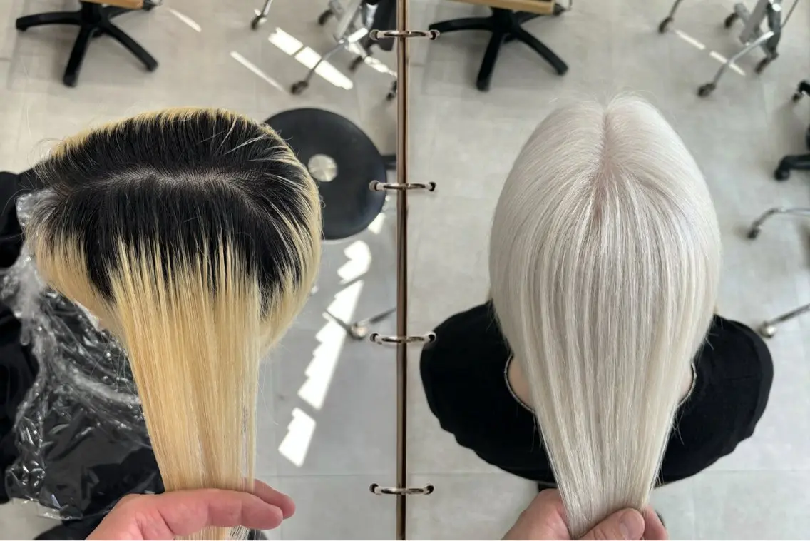 ミディアム ヘアカラー ✨渋谷ハイトーン 功太郎のヘアスタイル