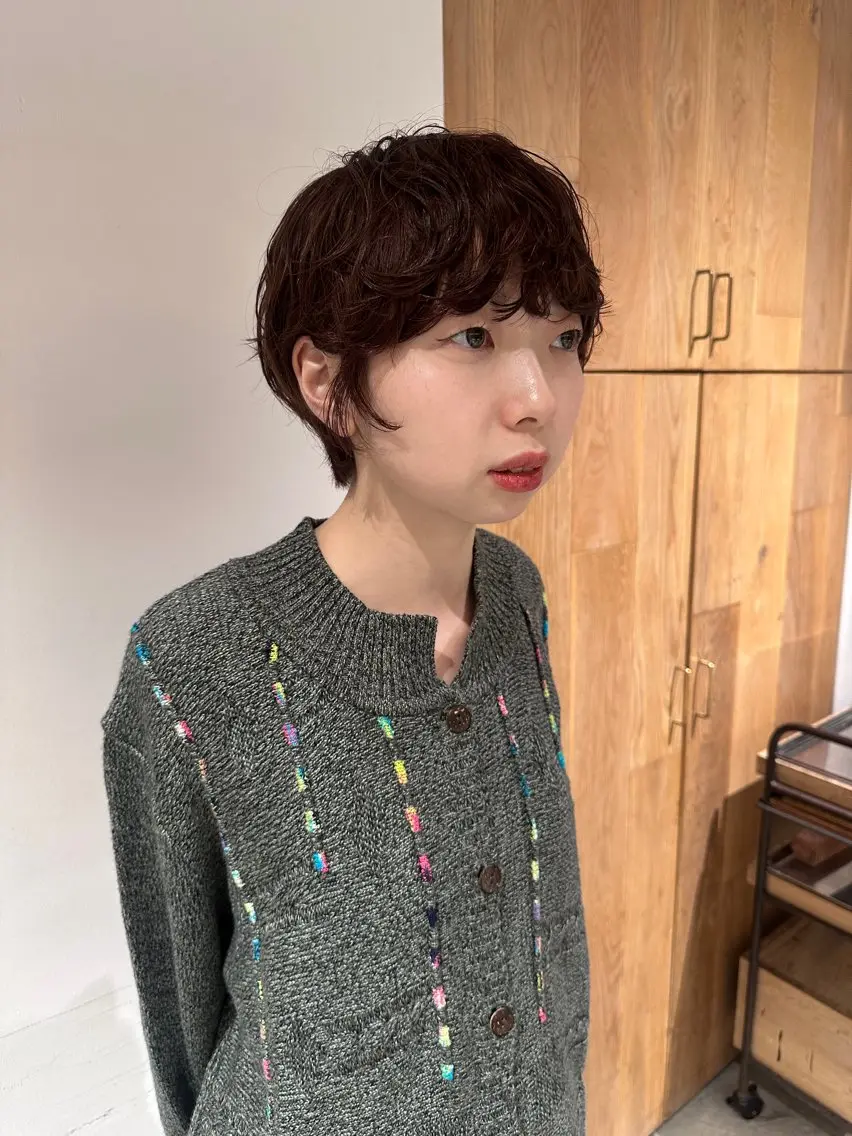 ショート 🌼*･京都美容師 enu烏丸/ハナのヘアスタイル