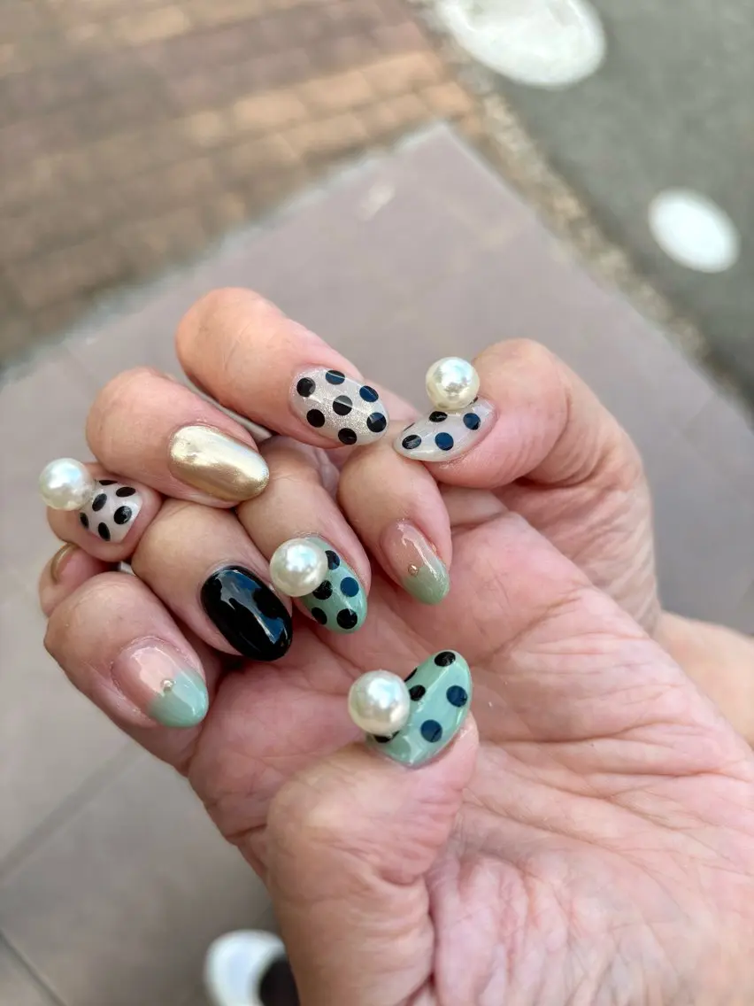 ネイル 持ち込み ハンドネイル ネイルサロン kupuのネイルデザイン
