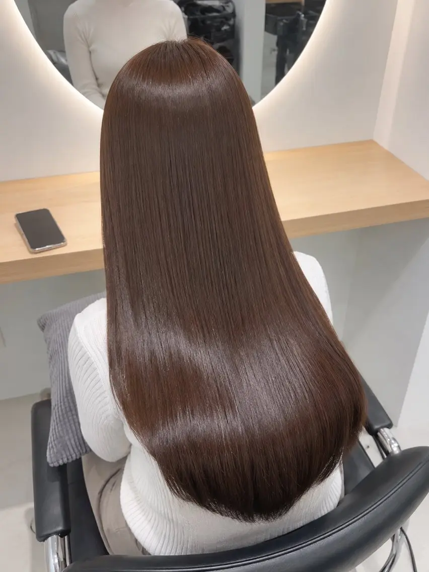 ロング ヘアカラー kyamyi キャミーのヘアスタイル
