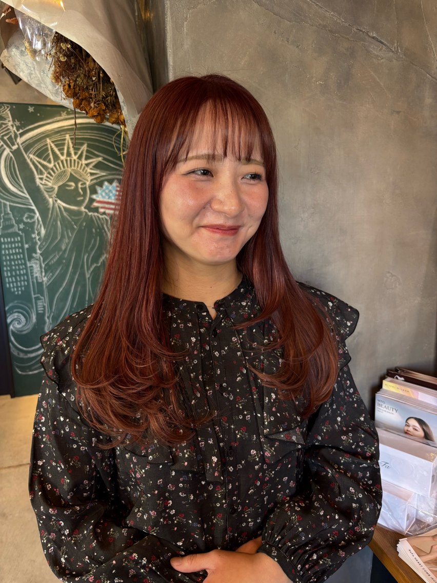 ブリーチなしダブルカラー+aujuaクイックトリートメント🫶✨の写真