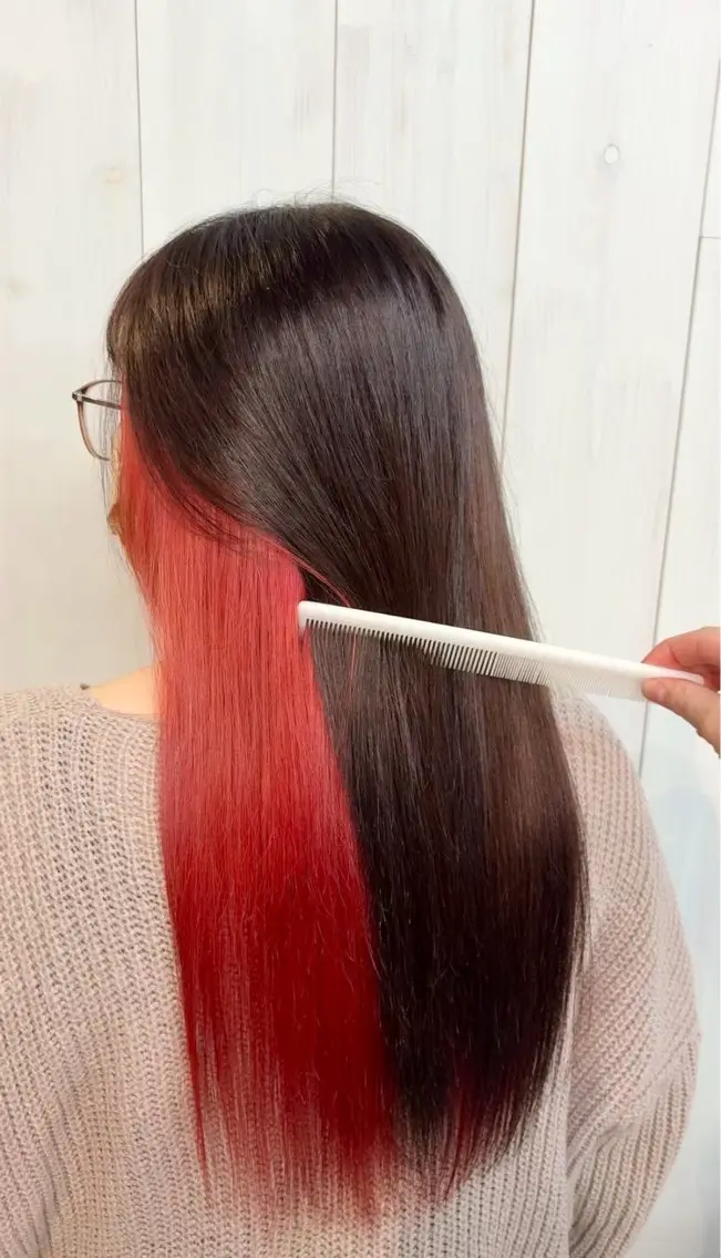 ロング ヘアカラー トリートメント SONO 【一宮】のヘアスタイル