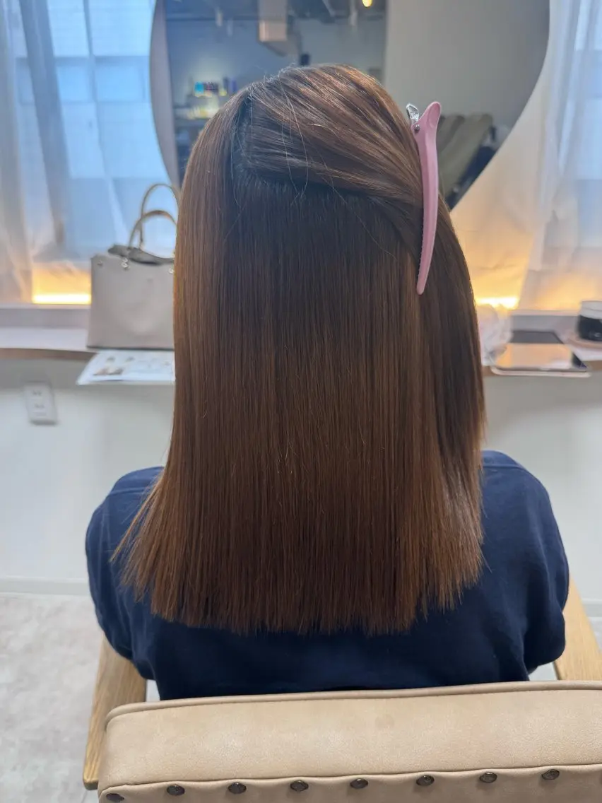 ミディアム kyoka /静岡1の艶髪カラーのヘアスタイル