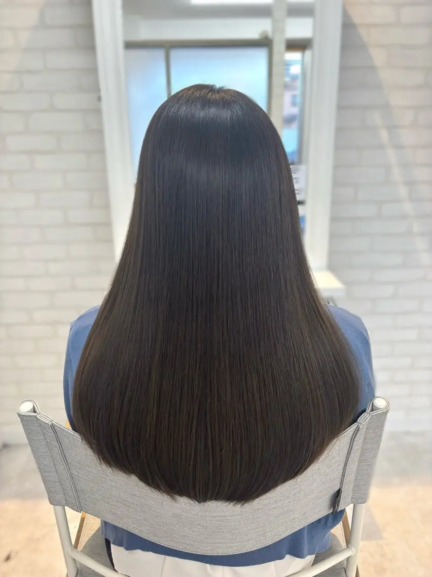 ロング カラー ヘアカラー トリートメント THETAふじみ野 /美友のヘアスタイル